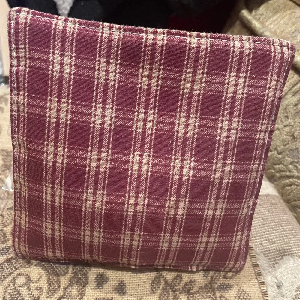Homespun Mug Mat for resting Coffee/Tea Mug